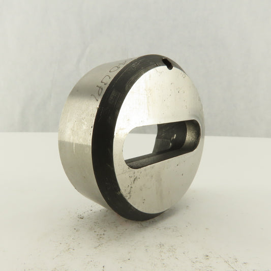 .602 X 2.040 Oval Slug Relief Die CNC Turret For 2.750 Holder