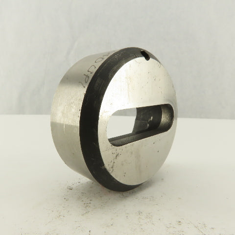 .602 X 2.040 Oval Slug Relief Die CNC Turret For 2.750 Holder