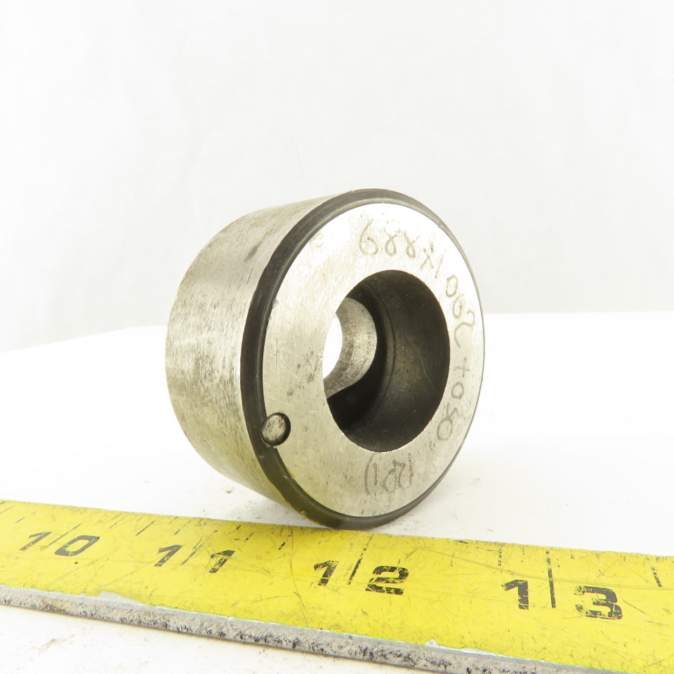 .688 X 1.062 Slug Relief Oval Die CNC Turret For 2.250 Holder