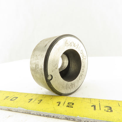 .688 X 1.062 Slug Relief Oval Die CNC Turret For 2.250 Holder
