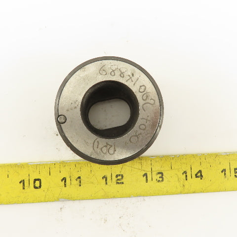 .688 X 1.062 Slug Relief Oval Die CNC Turret For 2.250 Holder