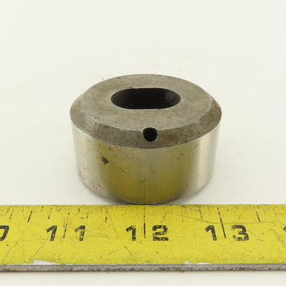 .687 X 1.000 +.030 Slug Relief Oval Die CNC Turret For 2.250 Holder