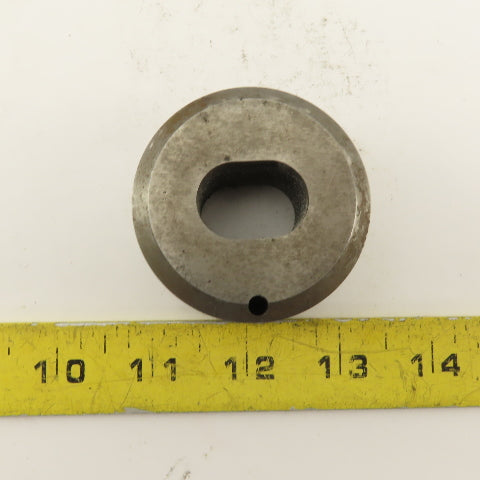 .687 X 1.000 +.030 Slug Relief Oval Die CNC Turret For 2.250 Holder