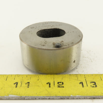 .687 X 1.000 +.030 Slug Relief Oval Die CNC Turret For 2.250 Holder