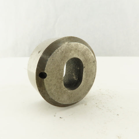.687 X 1.000 +.030 Slug Relief Oval Die CNC Turret For 2.250 Holder