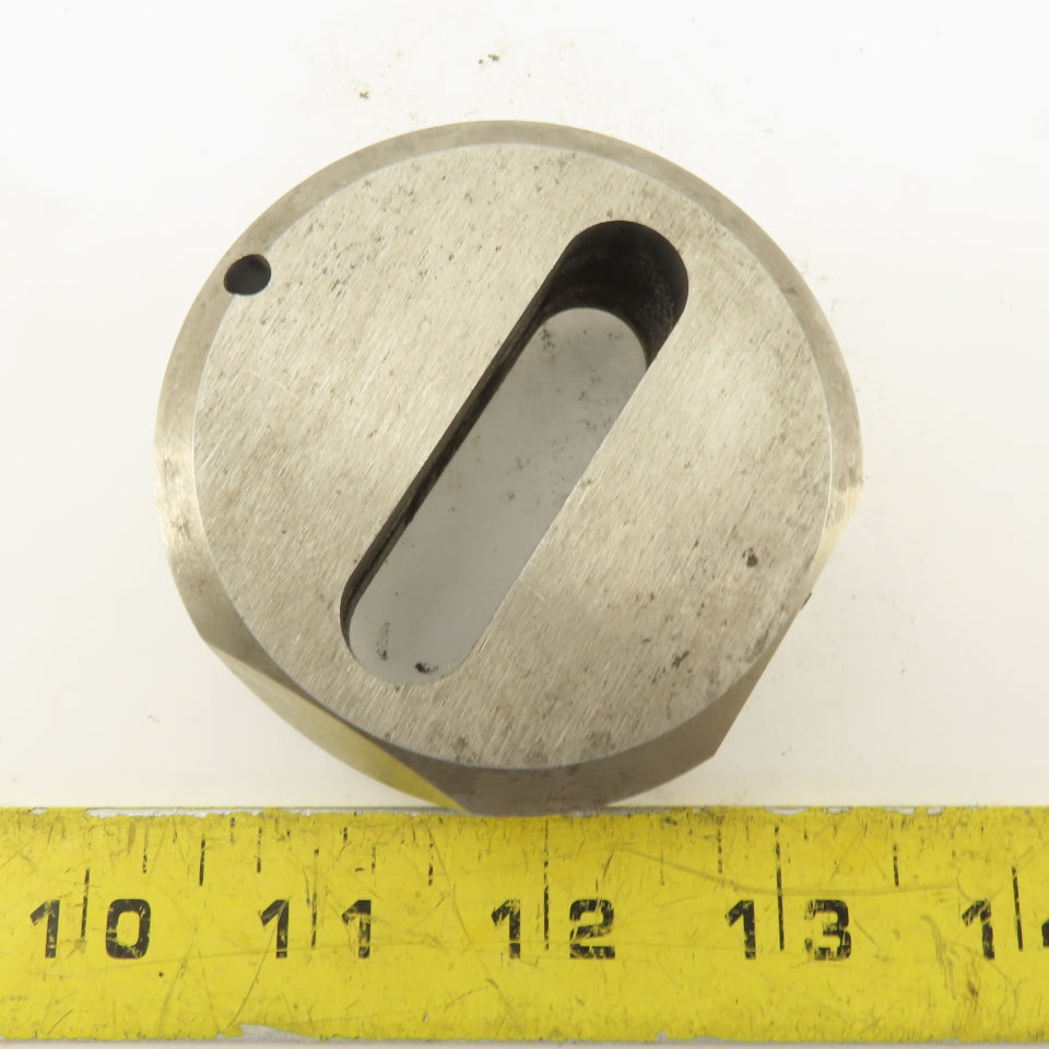 .500 X 2.000 +.020 Oval Slug Relief Die CNC Turret For 2.750 Holder