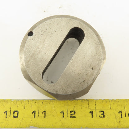.500 X 2.000 +.020 Oval Slug Relief Die CNC Turret For 2.750 Holder