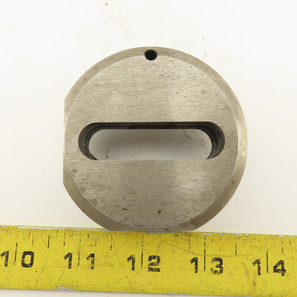 .500 X 2.000 +.020 Oval Slug Relief Die CNC Turret For 2.750 Holder