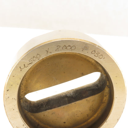 .500 X 2.000 +.030 Oval Die CNC Turret For 2.750 Holder