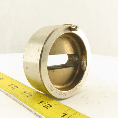 .500 X 2.000 +.030 Oval Die CNC Turret For 2.750 Holder