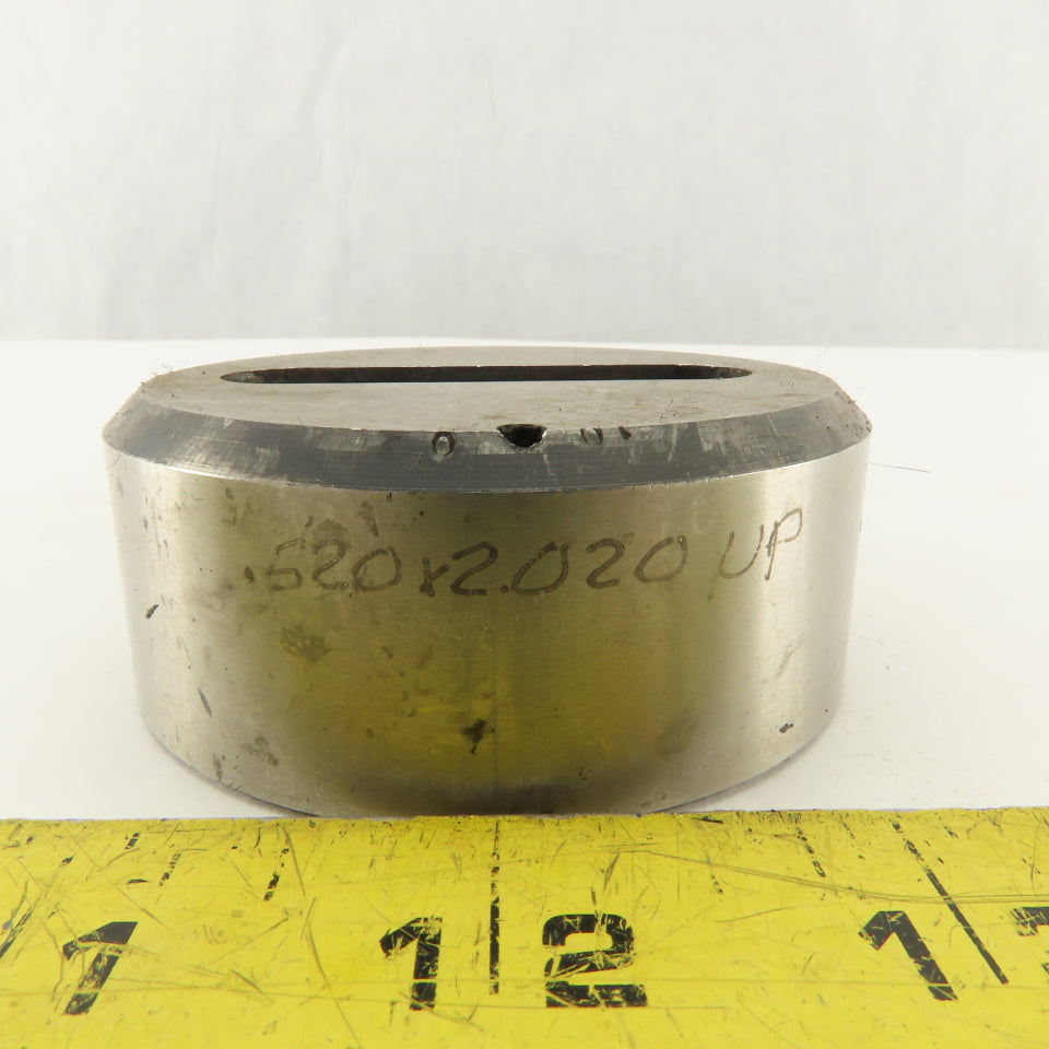 .520 X 2.020  Oval Slug Relief Die CNC Turret For 2.750 Holder