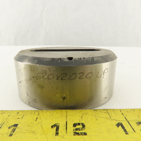 .520 X 2.020  Oval Slug Relief Die CNC Turret For 2.750 Holder