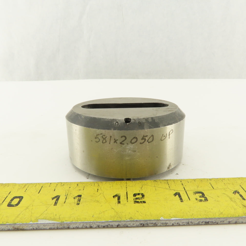 .581X 2.050 Oval Die CNC Turret For 2.750 Holder