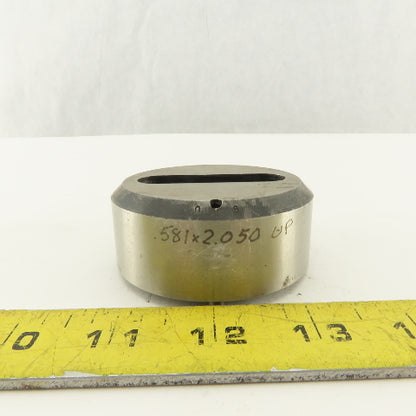 .581X 2.050 Oval Die CNC Turret For 2.750 Holder
