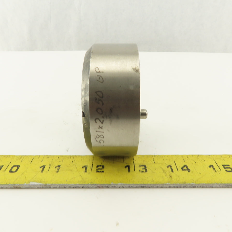 .581X 2.050 Oval Die CNC Turret For 2.750 Holder