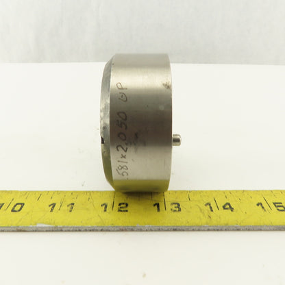 .581X 2.050 Oval Die CNC Turret For 2.750 Holder