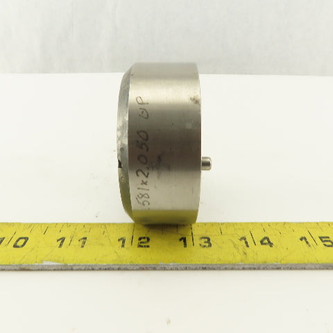 .581X 2.050 Oval Die CNC Turret For 2.750 Holder