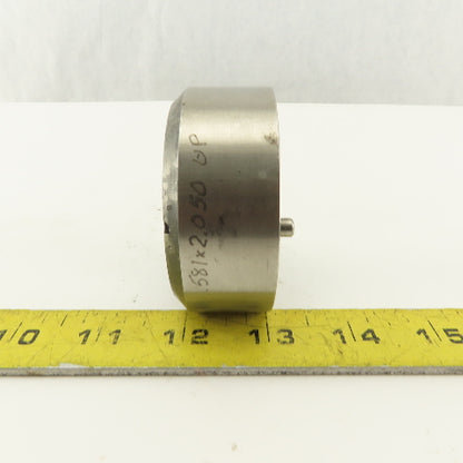 .581X 2.050 Oval Die CNC Turret For 2.750 Holder