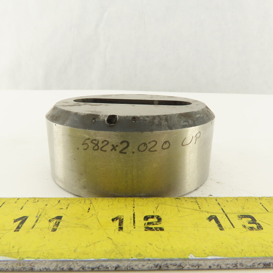 .582 X 2.020 Oval Die CNC Turret For 2.750 Holder