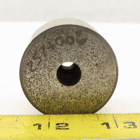 .257 +.006 Slug Relief Round Die CNC Turret For 1.5625 Holder