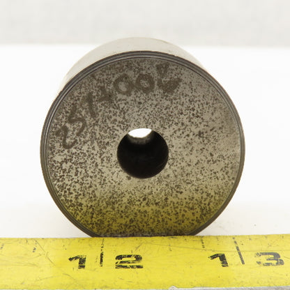.257 +.006 Slug Relief Round Die CNC Turret For 1.5625 Holder