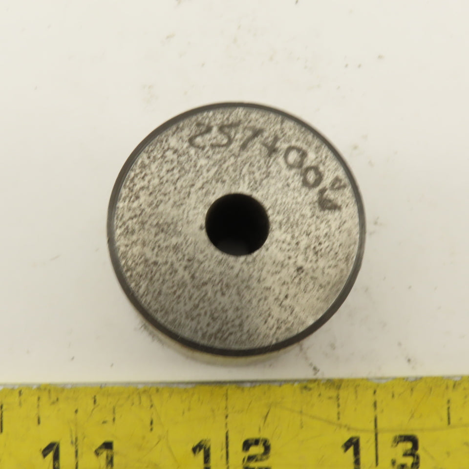 .257 +.006 Slug Relief Round Die CNC Turret For 1.5625 Holder