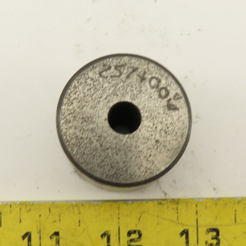 .257 +.006 Slug Relief Round Die CNC Turret For 1.5625 Holder