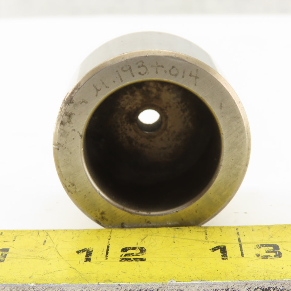 .193 +.014 Slug Relief Round Die CNC Turret For 1.5625 Holder