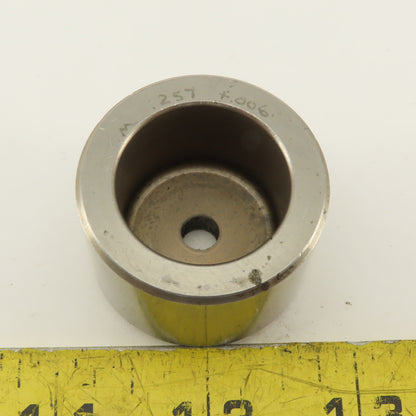 .257 +.006 Slug Relief Round Die CNC Turret For 1.5625 Holder