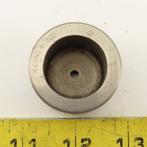 .141 +.020 Slug Relief Round Die CNC Turret For 1.5625 Holder