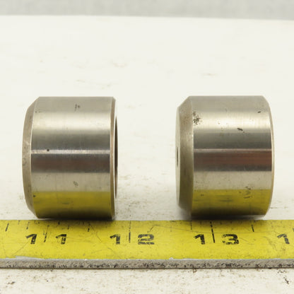 .257 +.014 Slug Relief Round Die CNC Turret For 1.5625 Holder Lot of 2