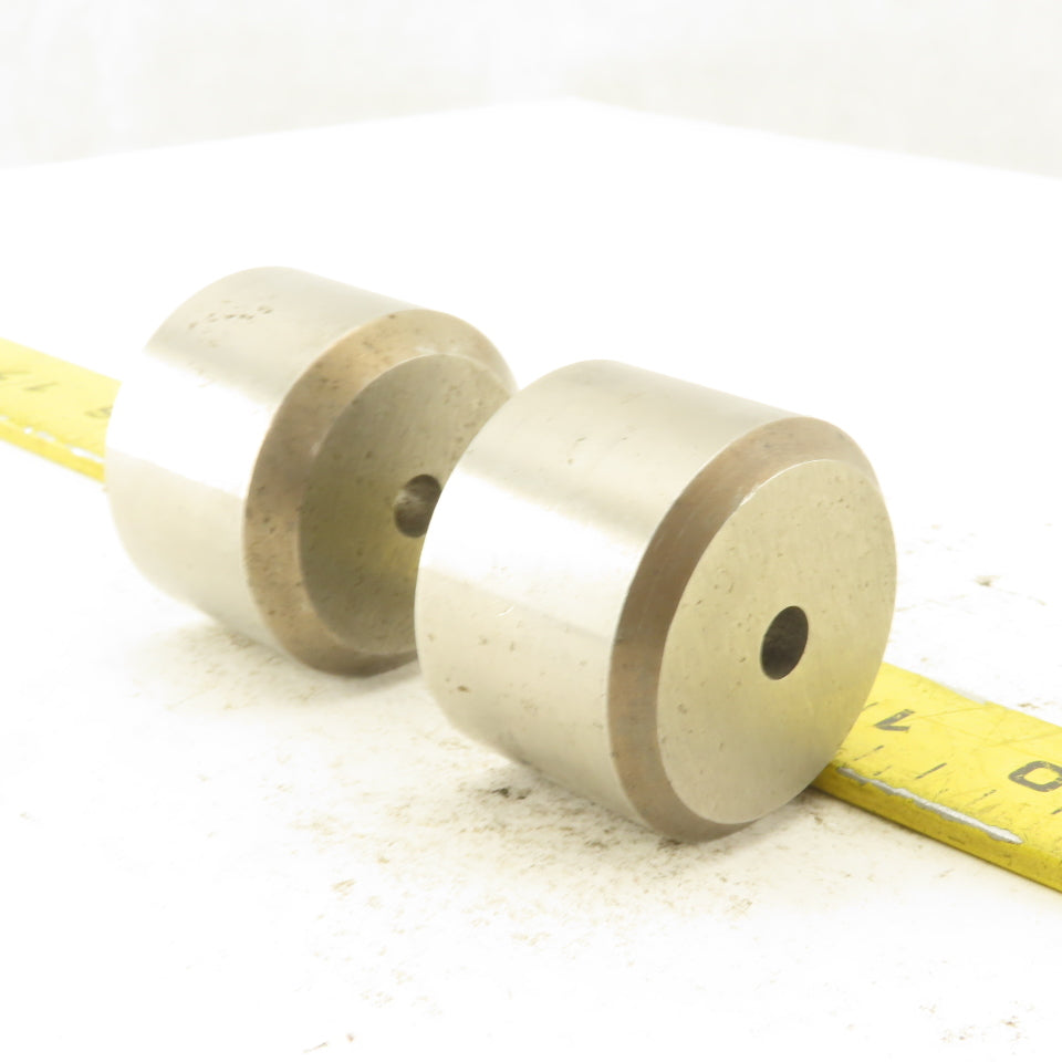.257 +.014 Slug Relief Round Die CNC Turret For 1.5625 Holder Lot of 2