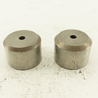 .257 +.014 Slug Relief Round Die CNC Turret For 1.5625 Holder Lot of 2