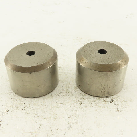.257 +.014 Slug Relief Round Die CNC Turret For 1.5625 Holder Lot of 2