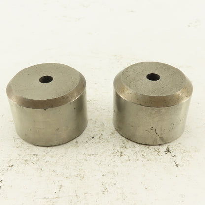 .257 +.014 Slug Relief Round Die CNC Turret For 1.5625 Holder Lot of 2