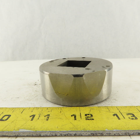 1.000 +.060 Square Hole Die CNC Turret Punch For 2.750 Holder