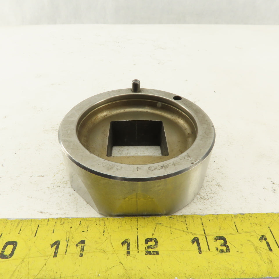 1.000 +.060 Square Hole Die CNC Turret Punch For 2.750 Holder