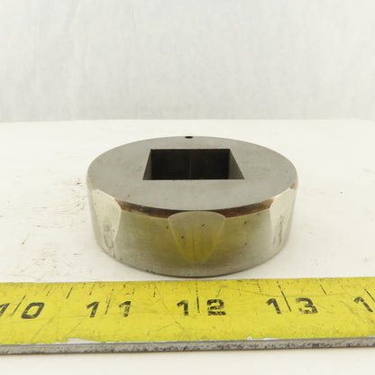 1.500 +.020 Square Hole Die CNC Turret Punch For 2.750 Holder