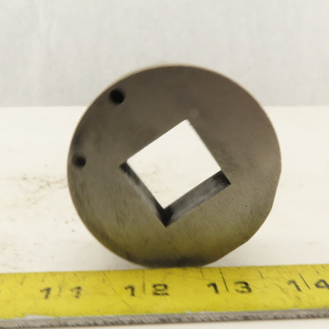 Mate 1.000 +.030 Square Hole Die CNC Turret Punch For 2.750 Holder