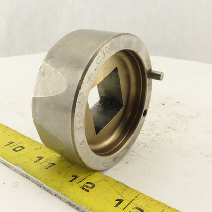 Mate 1.000 +.030 Square Hole Die CNC Turret Punch For 2.750 Holder