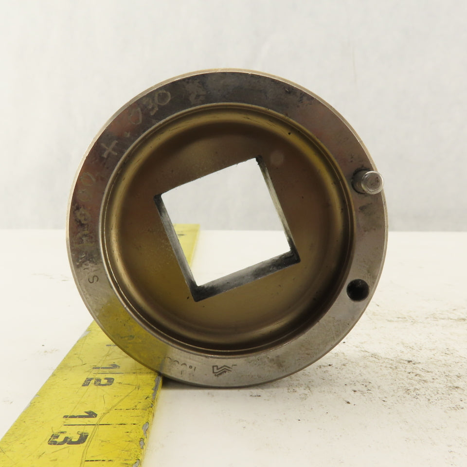 Mate 1.000 +.030 Square Hole Die CNC Turret Punch For 2.750 Holder