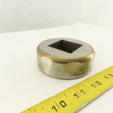 Mate 1.500 +.060 Square Hole Die CNC Turret Punch For 3.500 Holder
