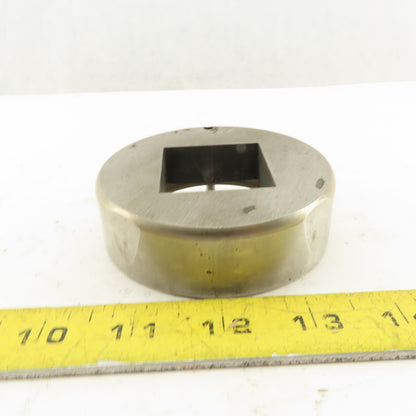 1.500 +.060 Square Hole Die CNC Turret Punch For 3.500 Holder