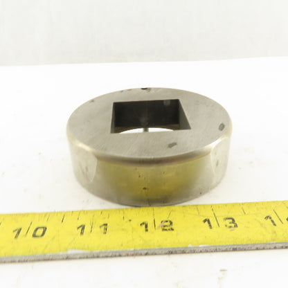 1.500 +.060 Square Hole Die CNC Turret Punch For 3.500 Holder