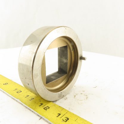 1.500 +.060 Square Hole Die CNC Turret Punch For 3.500 Holder