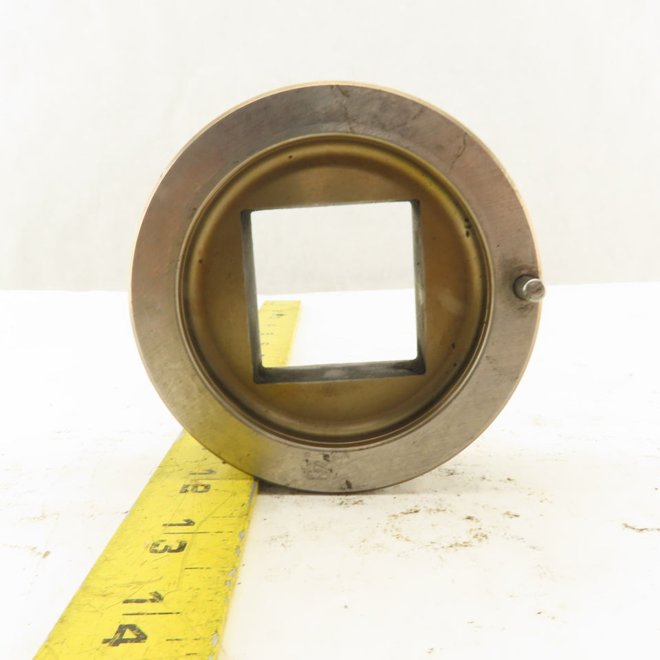 1.500 +.060 Square Hole Die CNC Turret Punch For 3.500 Holder