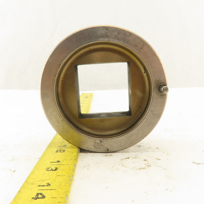 1.500 +.060 Square Hole Die CNC Turret Punch For 3.500 Holder