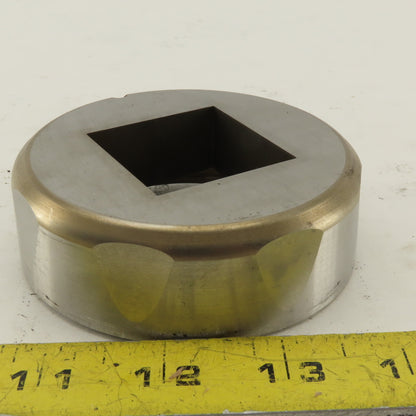 1.500 +.030 Square Hole Die CNC Turret Punch For 3.500 Holder