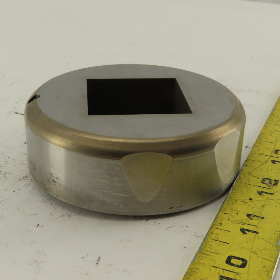 1.500 +.030 Square Hole Die CNC Turret Punch For 3.500 Holder
