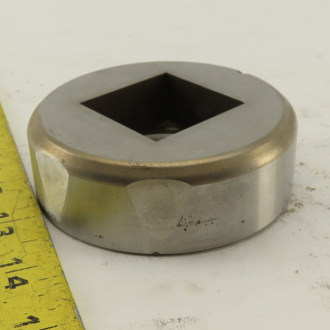 1.500 +.030 Square Hole Die CNC Turret Punch For 3.500 Holder
